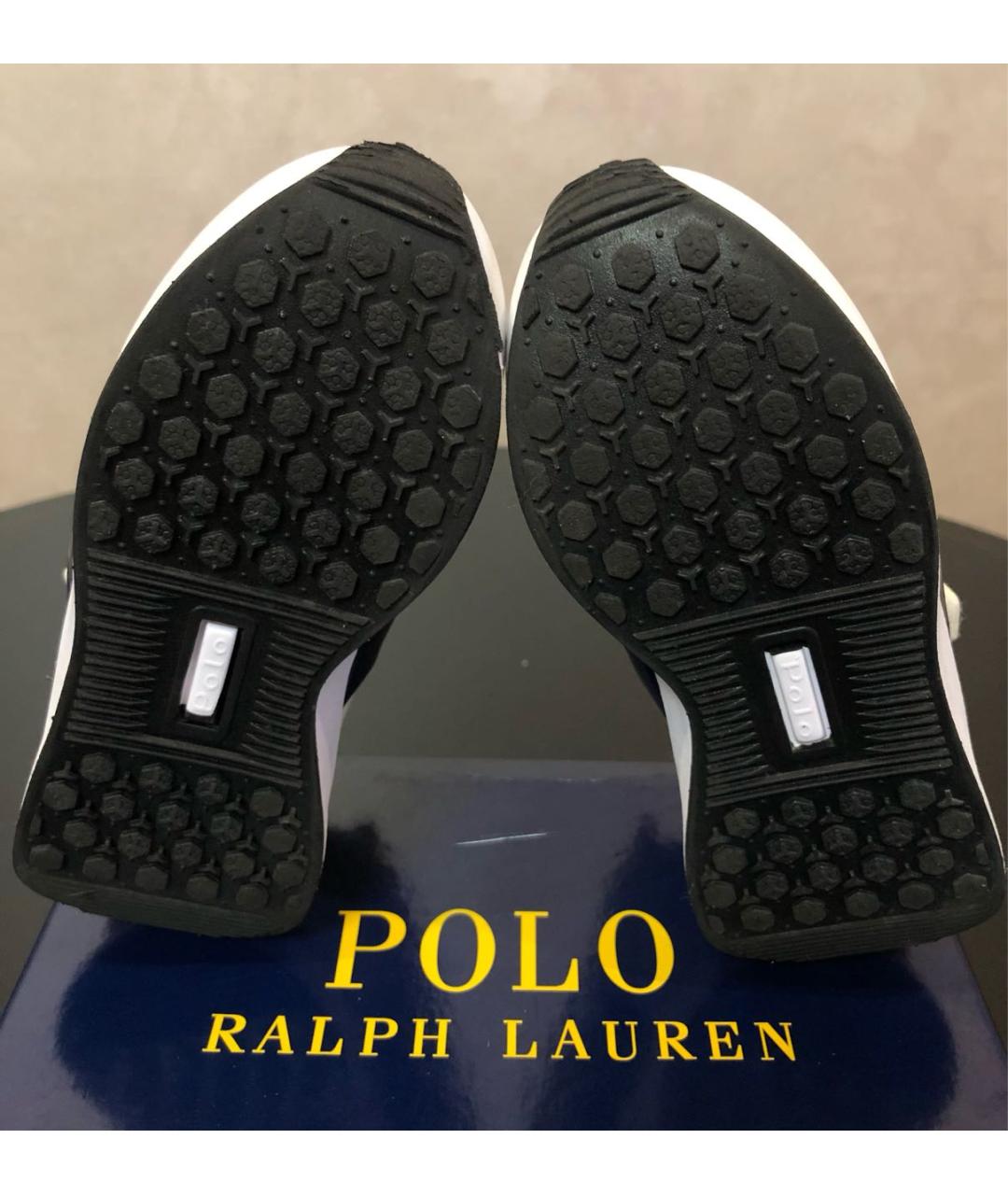 POLO RALPH LAUREN Белые кеды, фото 5