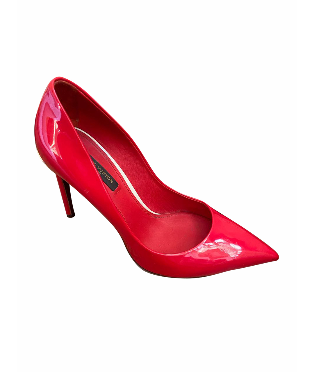 LOUIS VUITTON PRE-OWNED Красные туфли из лакированной кожи, фото 1