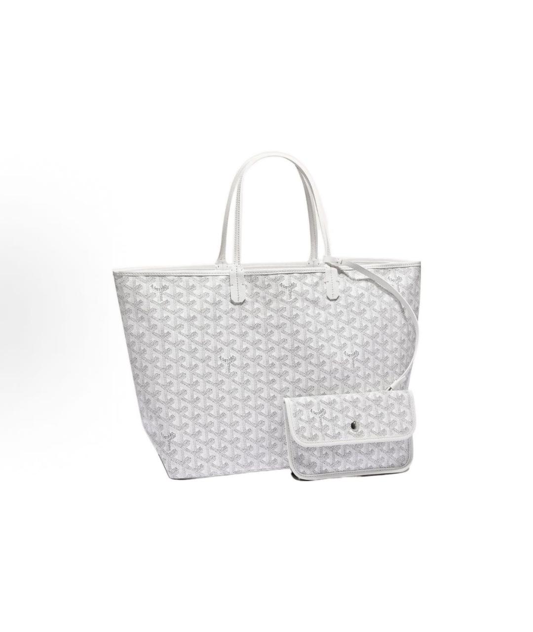 GOYARD Белая сумка тоут, фото 5
