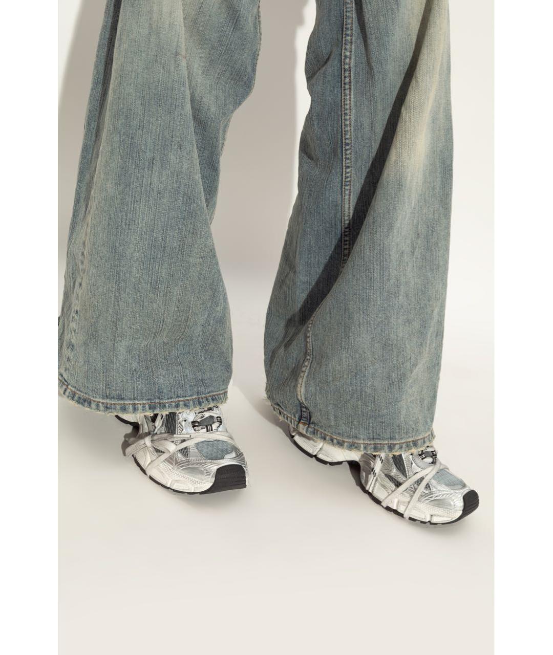 BALENCIAGA Серые кроссовки, фото 4