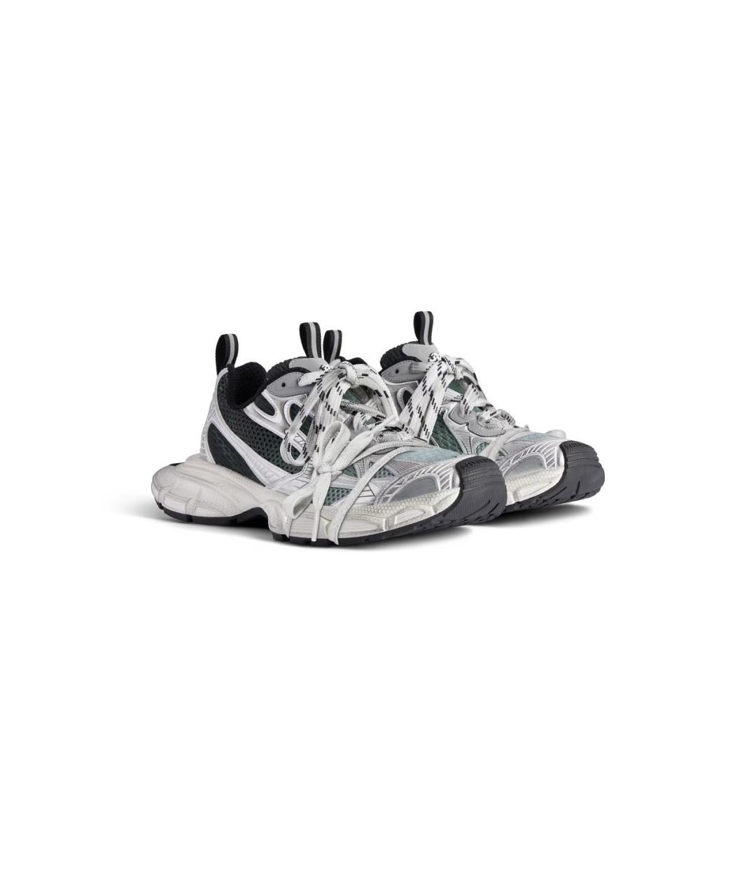 BALENCIAGA Серые кроссовки, фото 2