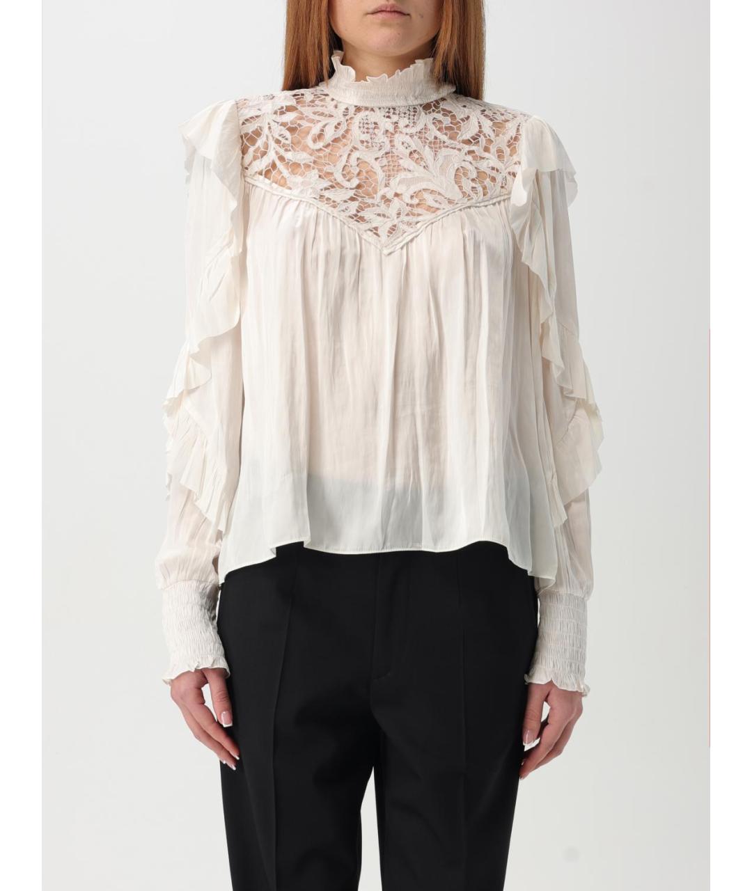 ISABEL MARANT Бежевая блузы, фото 2