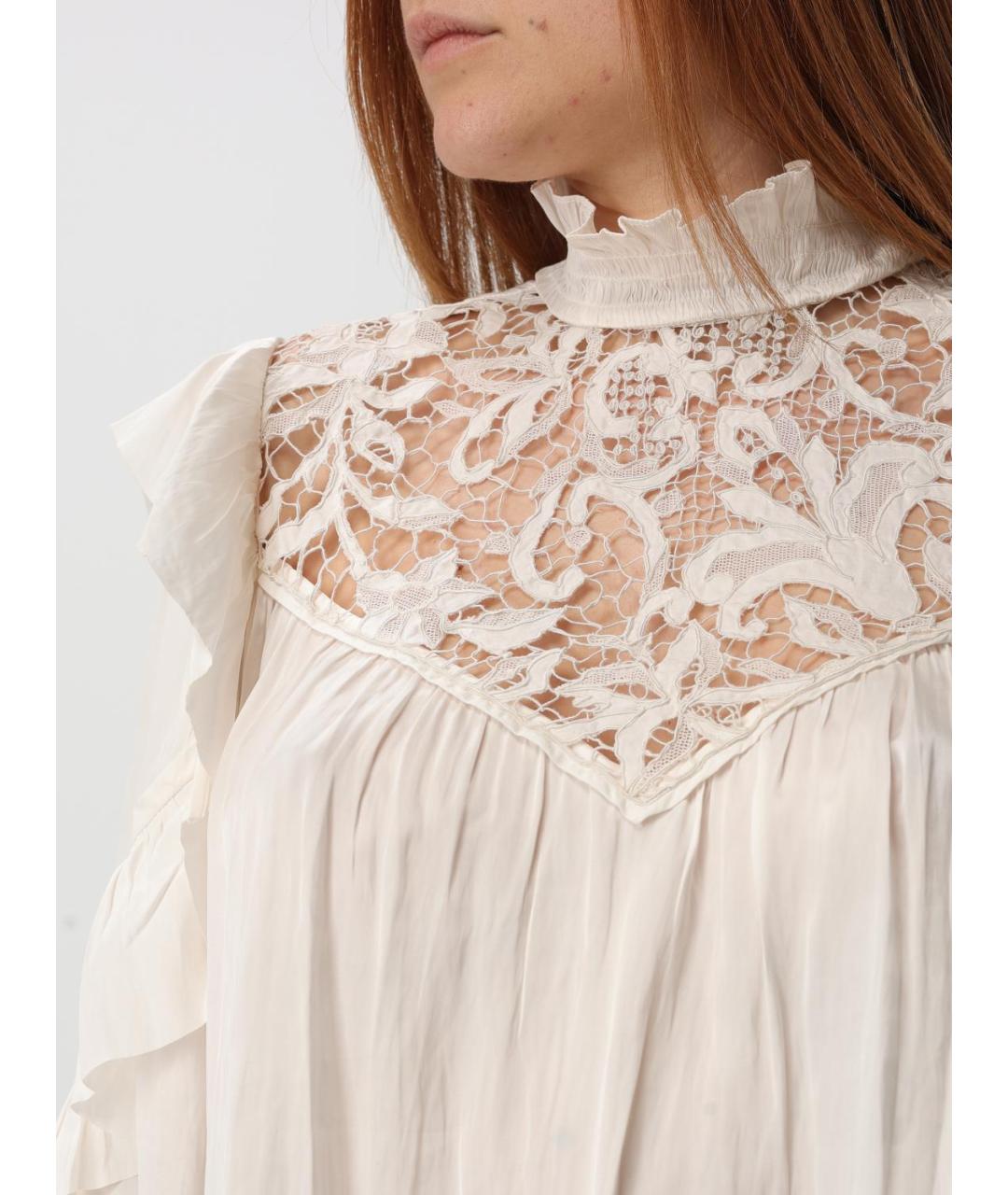 ISABEL MARANT Бежевая блузы, фото 4
