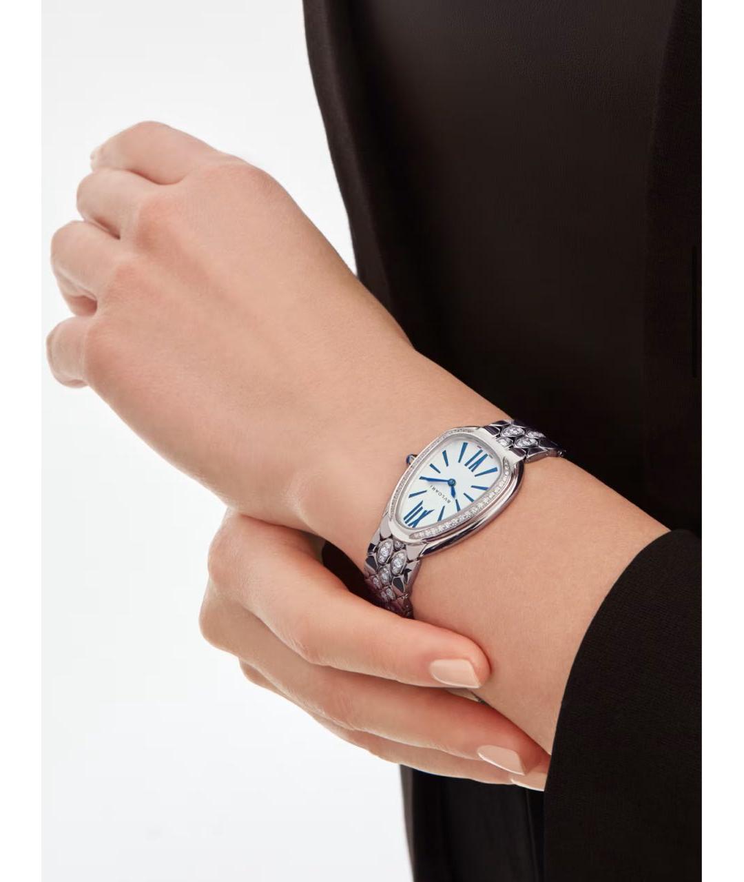 BVLGARI Часы из белого золота, фото 2