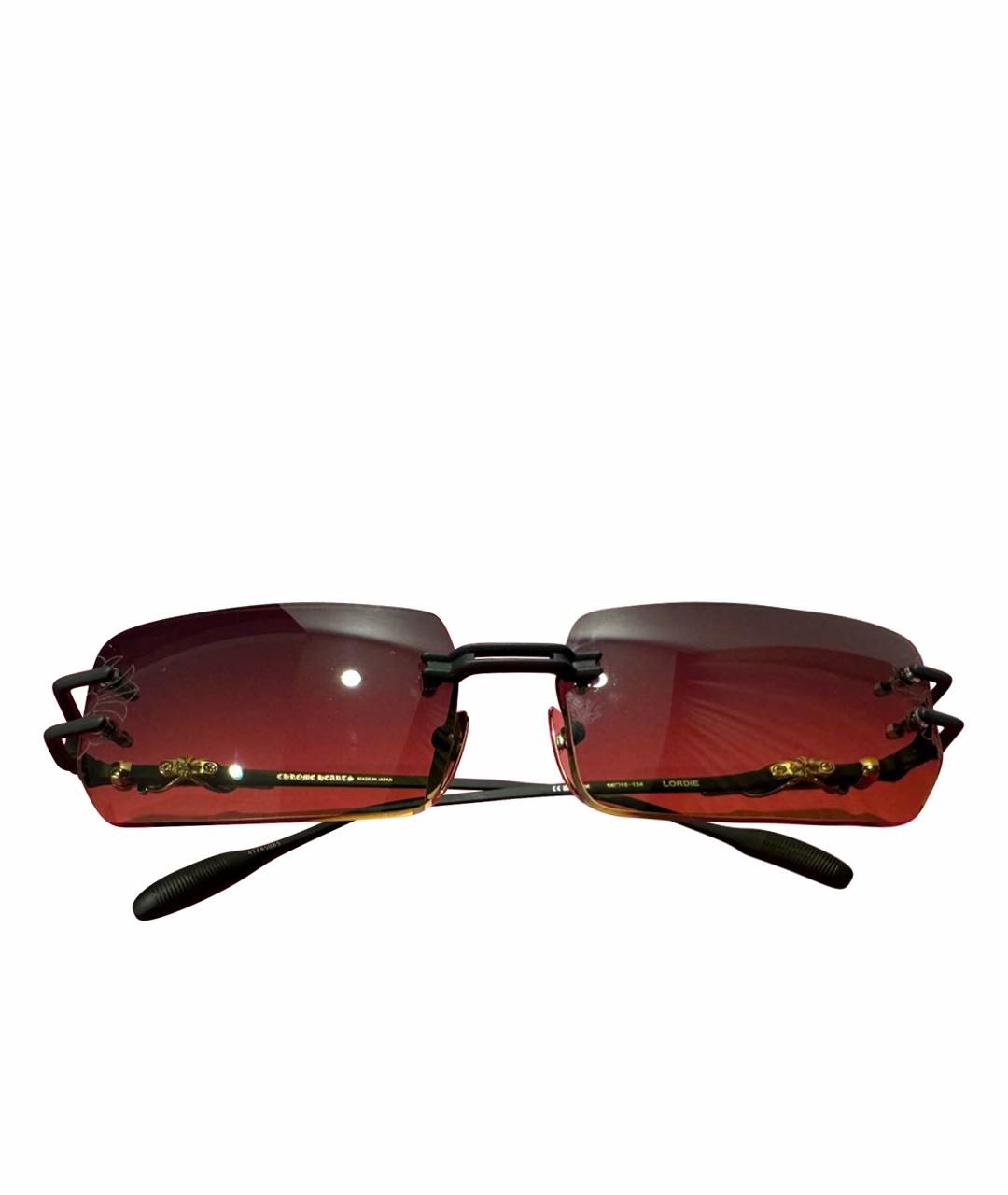 CHROME HEARTS Черные солнцезащитные очки, фото 1