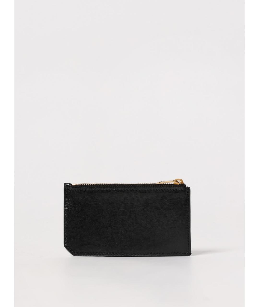 SAINT LAURENT Черный кошелек, фото 2