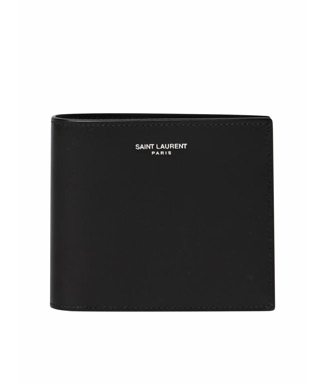 SAINT LAURENT Черный кошелек, фото 1