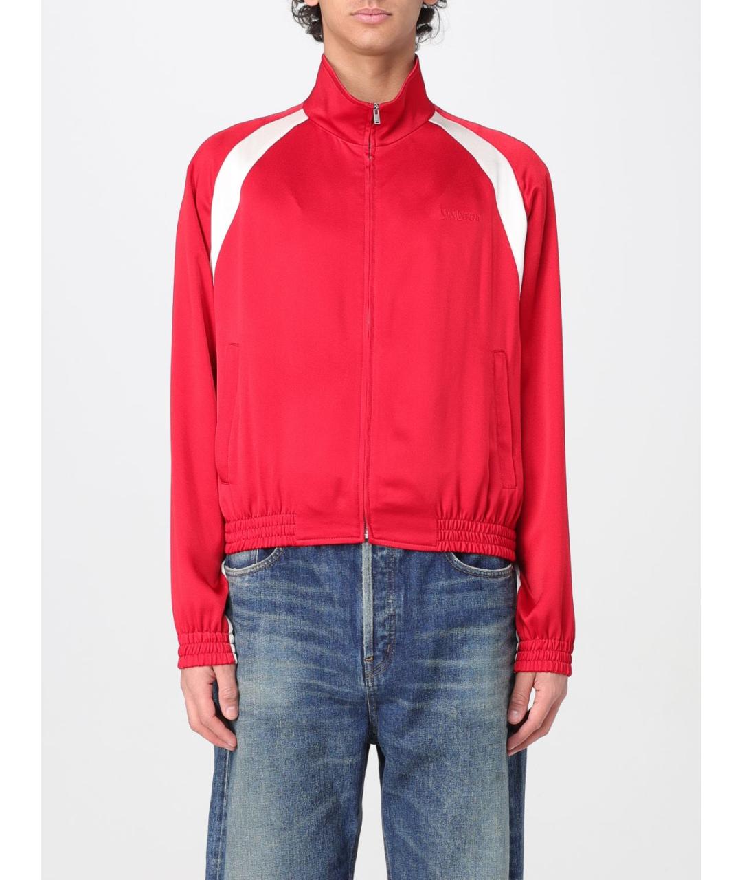 SAINT LAURENT Красная куртка, фото 2