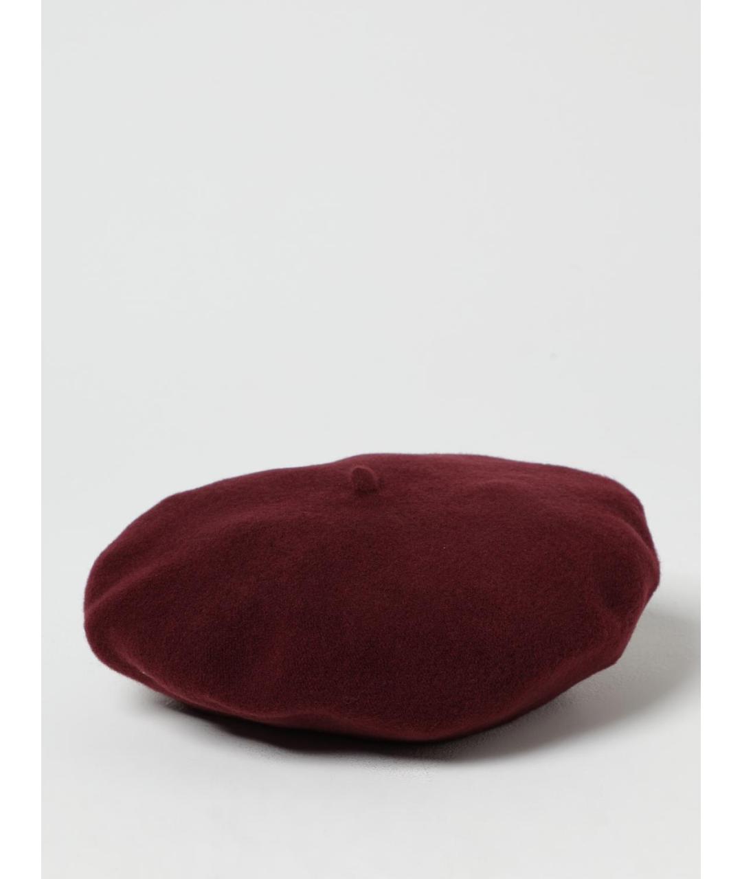 MAISON MARGIELA Бордовая шерстяная шляпа, фото 2