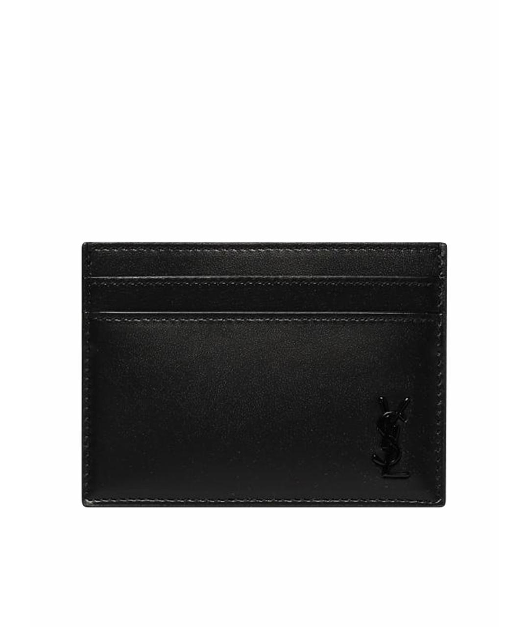 SAINT LAURENT Черный кошелек, фото 1