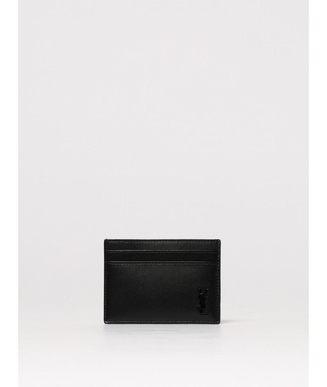 SAINT LAURENT Черный кошелек, фото 3