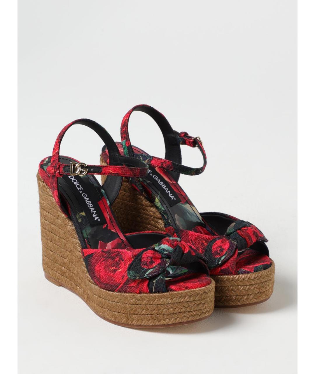 DOLCE&GABBANA Розовые босоножки, фото 2