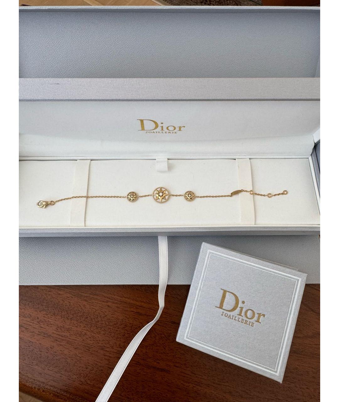 CHRISTIAN DIOR Золотой браслет из желтого золота, фото 2