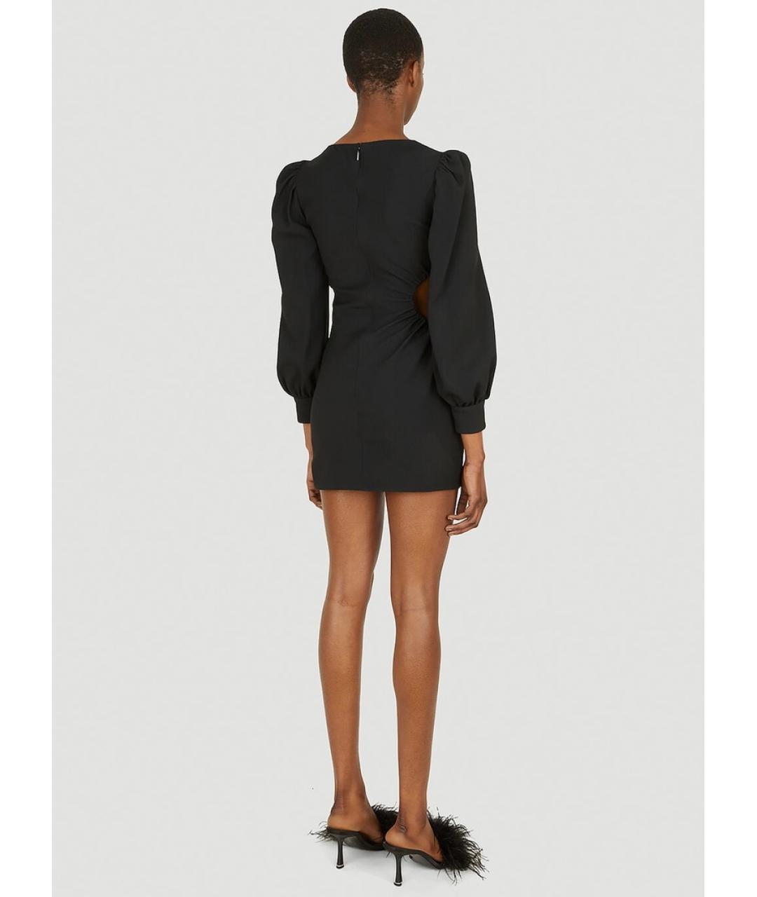 SAINT LAURENT Черное коктейльное платье, фото 4