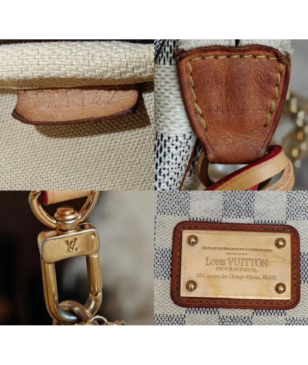 LOUIS VUITTON Бежевая сумка с короткими ручками, фото 4