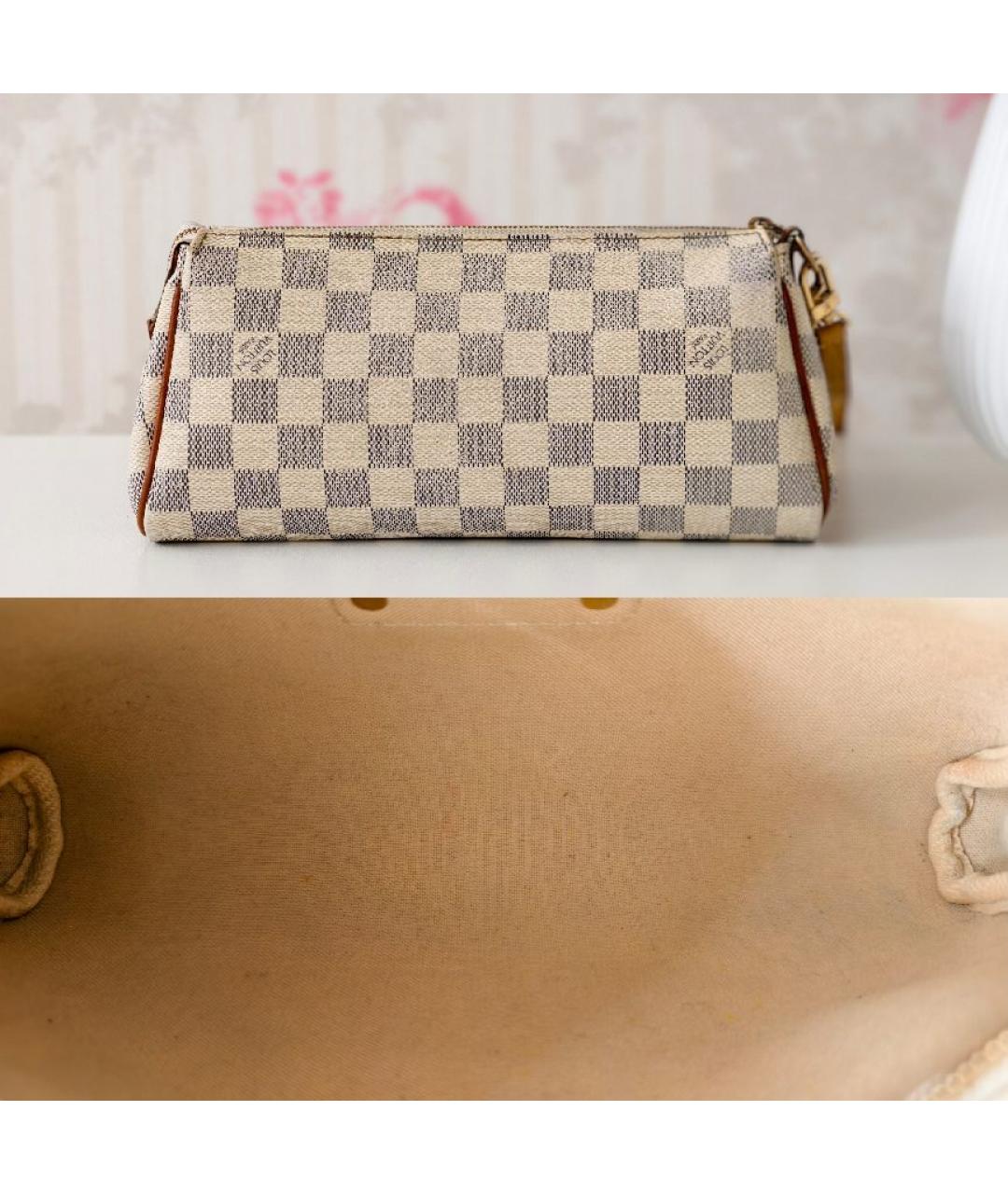 LOUIS VUITTON Бежевая сумка с короткими ручками, фото 7