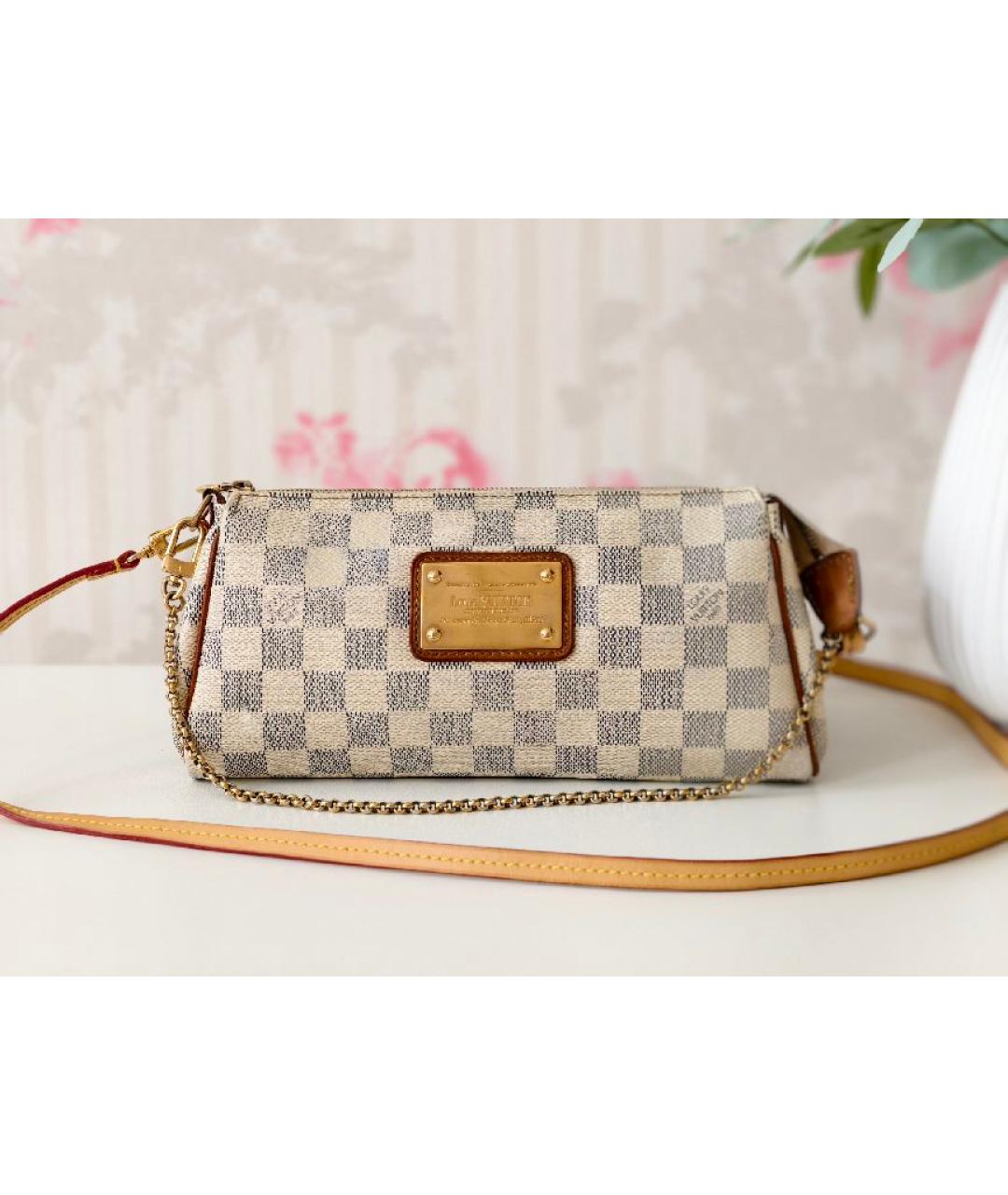 LOUIS VUITTON Бежевая сумка с короткими ручками, фото 8