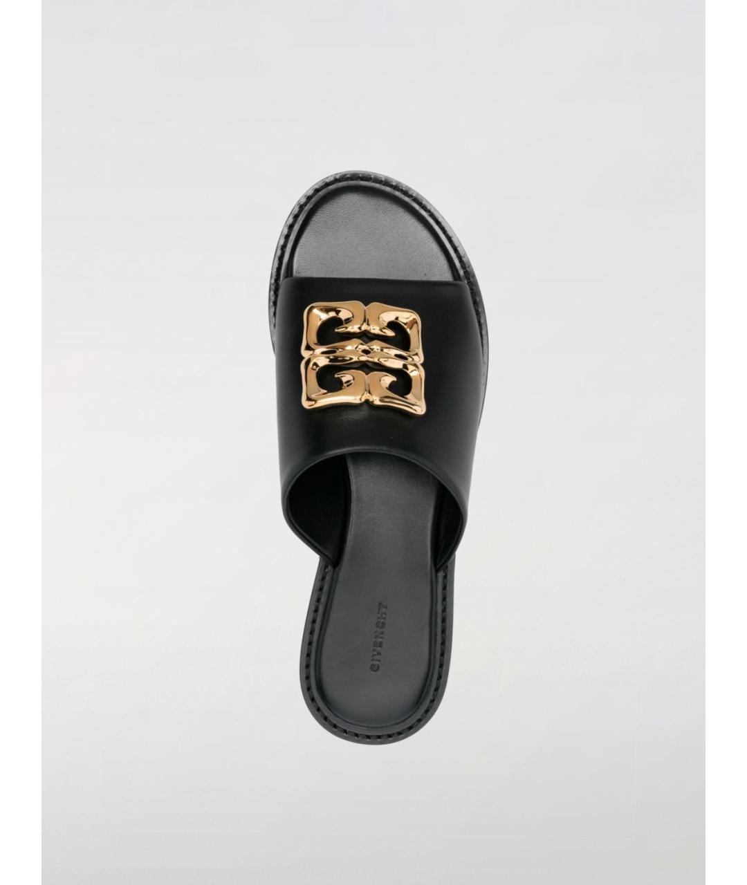 GIVENCHY Черные шлепанцы, фото 2
