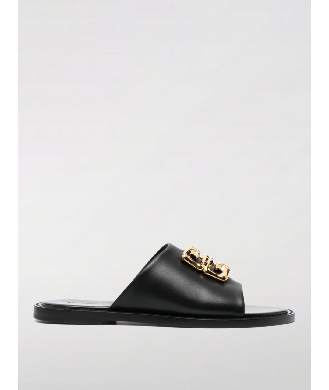 GIVENCHY Черные шлепанцы, фото 3