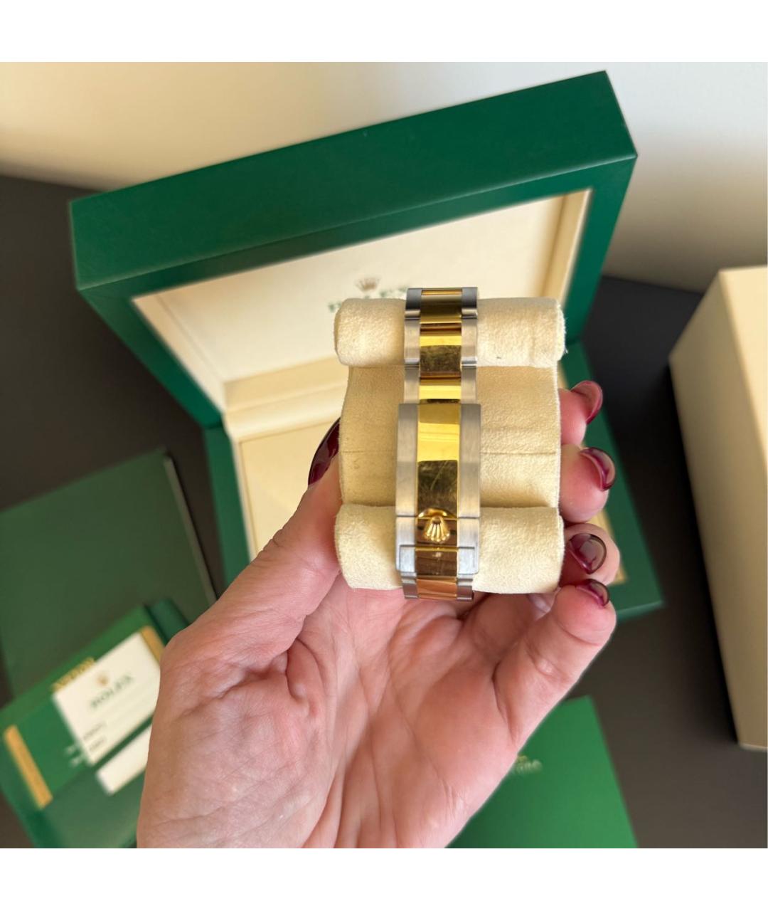 ROLEX Золотые часы из желтого золота, фото 3