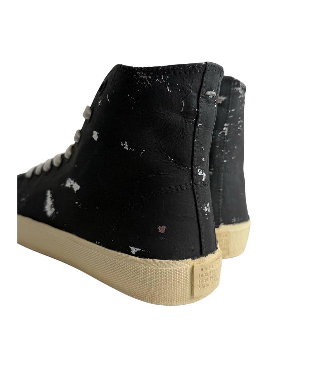 MAISON MARGIELA Черные кеды, фото 7