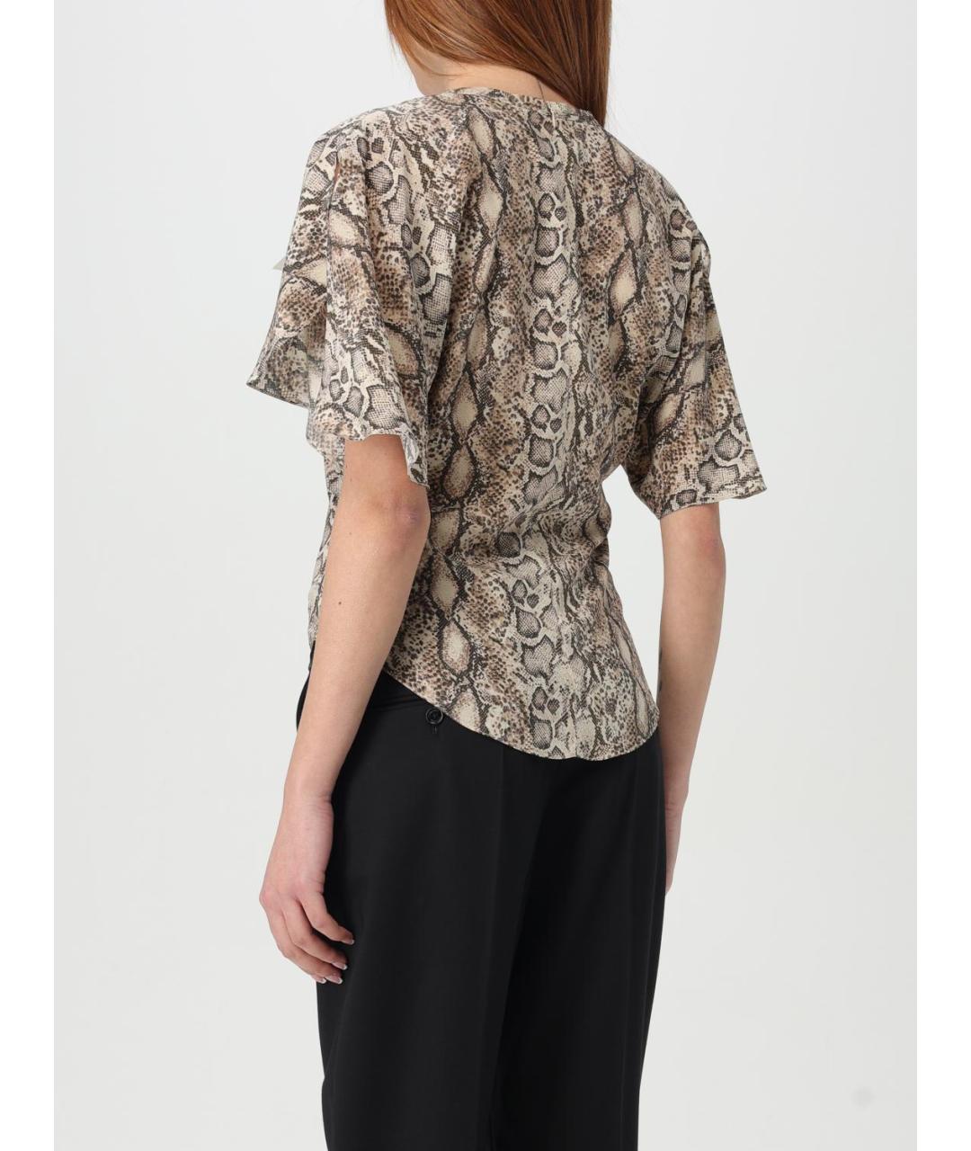 ISABEL MARANT Бежевая блузы, фото 2