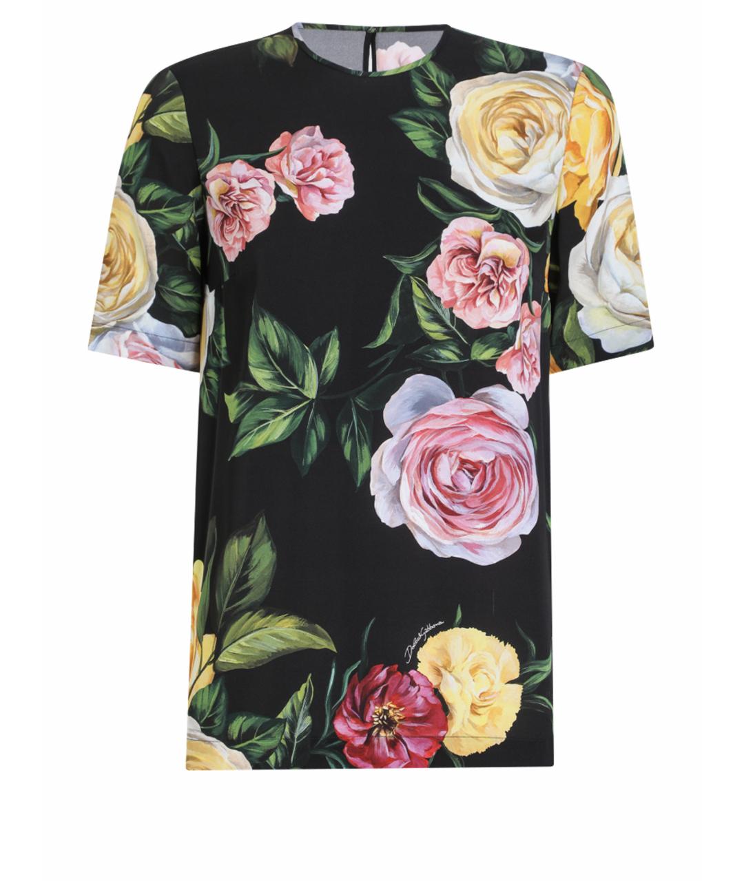 DOLCE&GABBANA Мульти футболка, фото 1