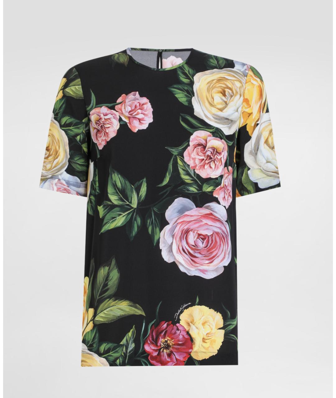 DOLCE&GABBANA Мульти футболка, фото 7