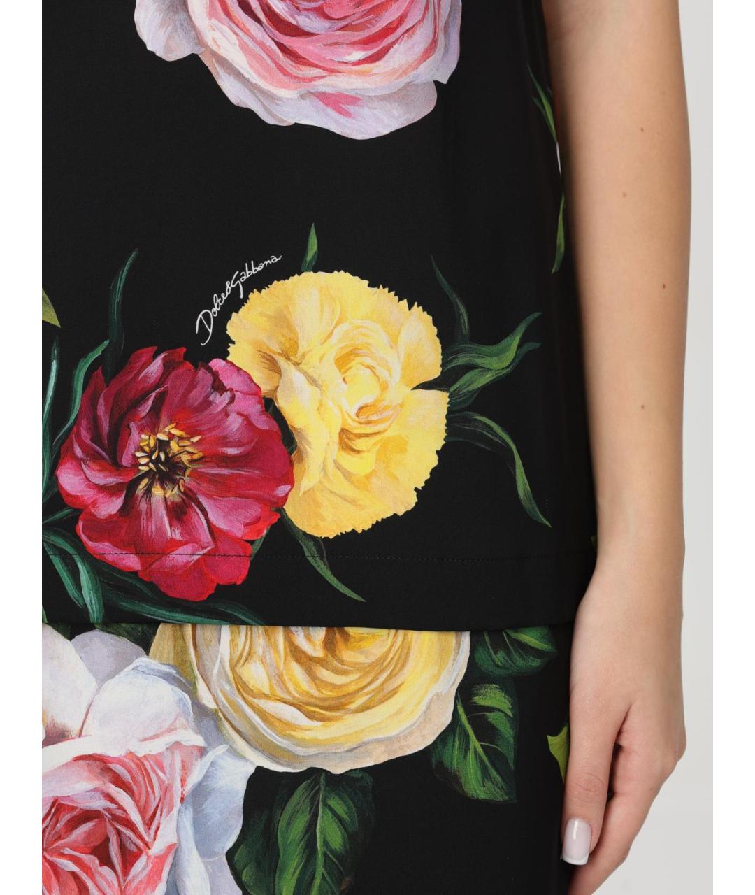 DOLCE&GABBANA Мульти футболка, фото 6