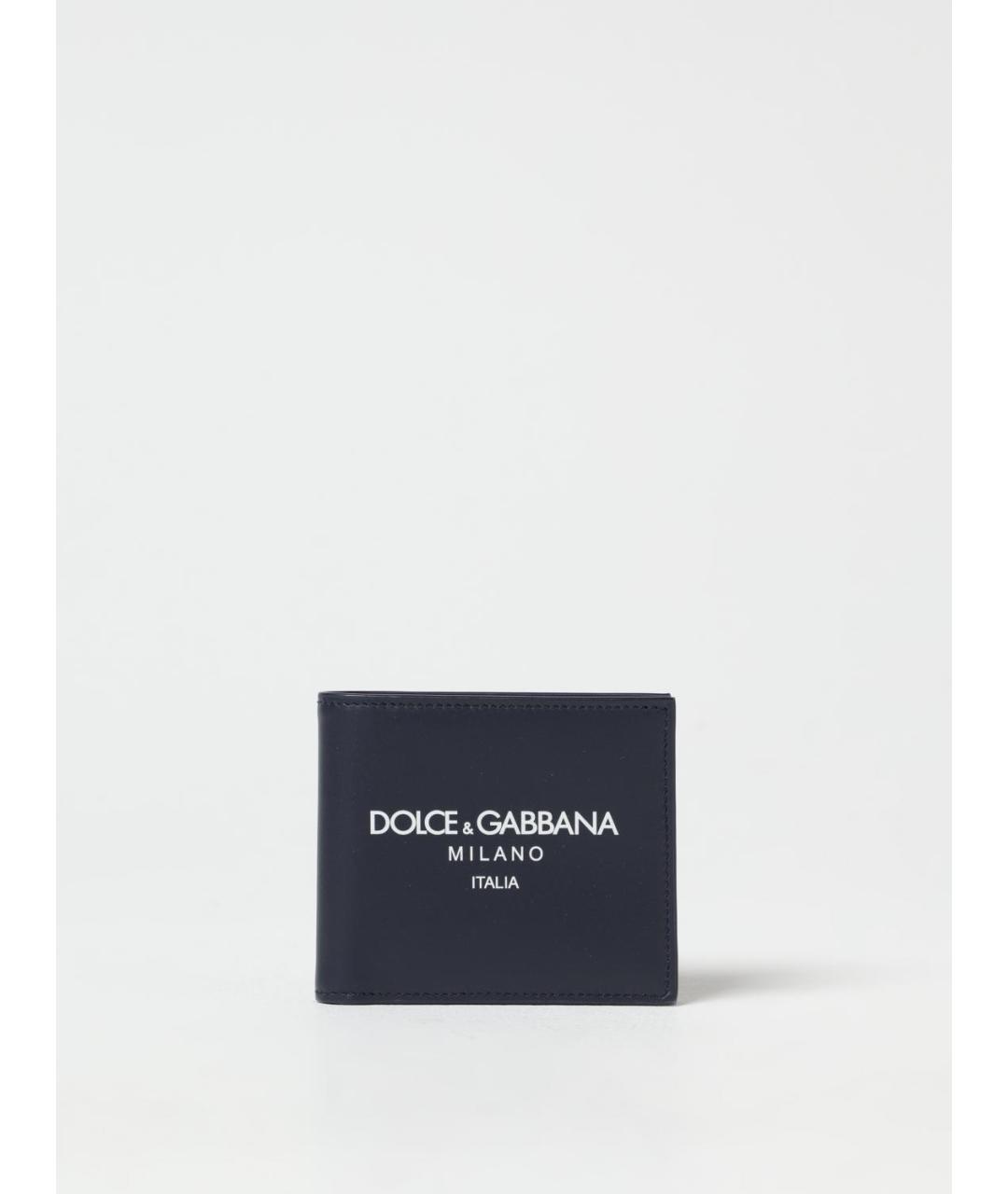 DOLCE&GABBANA Синий кошелек, фото 4