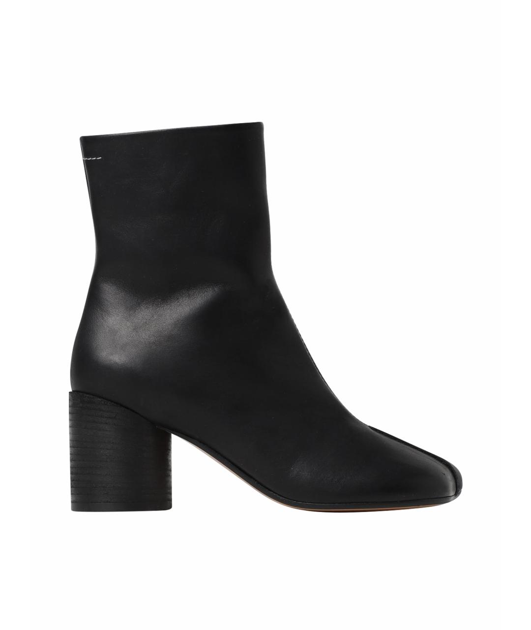 MM6 MAISON MARGIELA Черные ботинки, фото 1