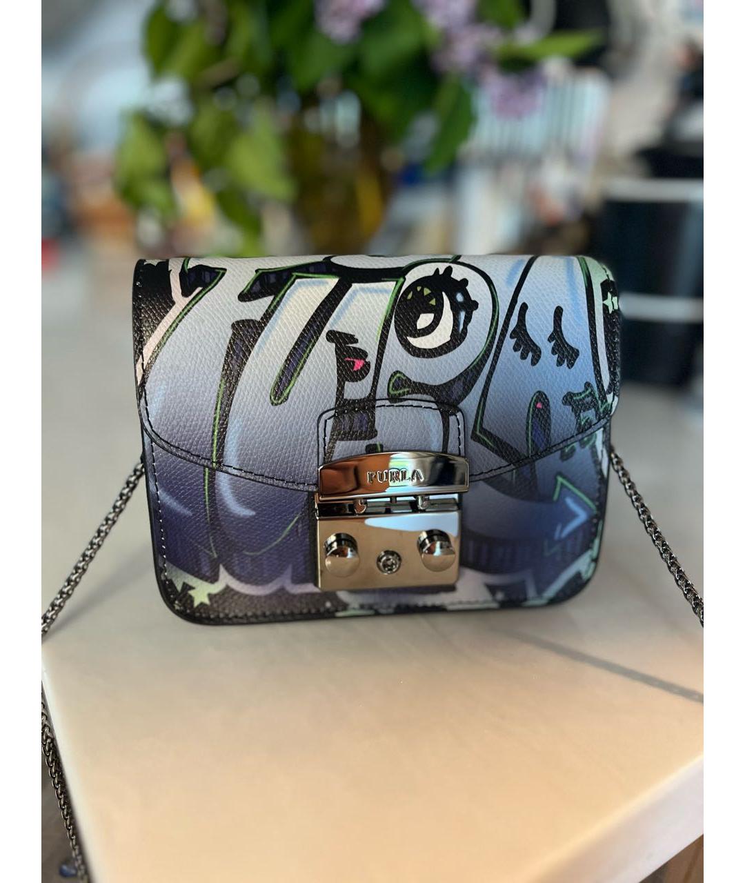 FURLA Мульти кожаная сумка через плечо, фото 6