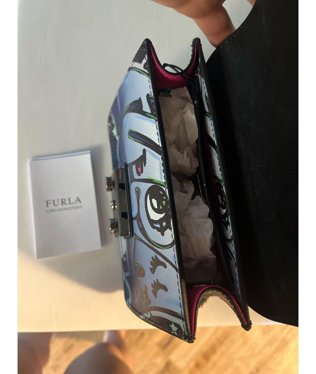 FURLA Мульти кожаная сумка через плечо, фото 4