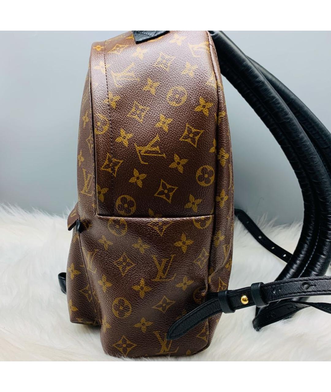 LOUIS VUITTON Коричневый рюкзак, фото 4