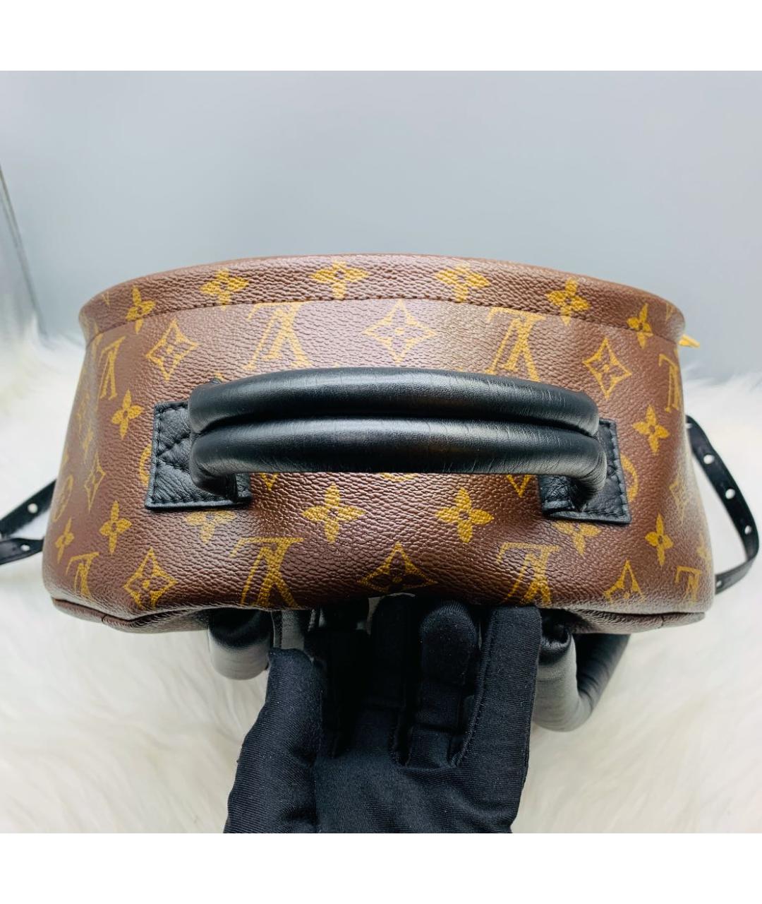 LOUIS VUITTON Коричневый рюкзак, фото 7