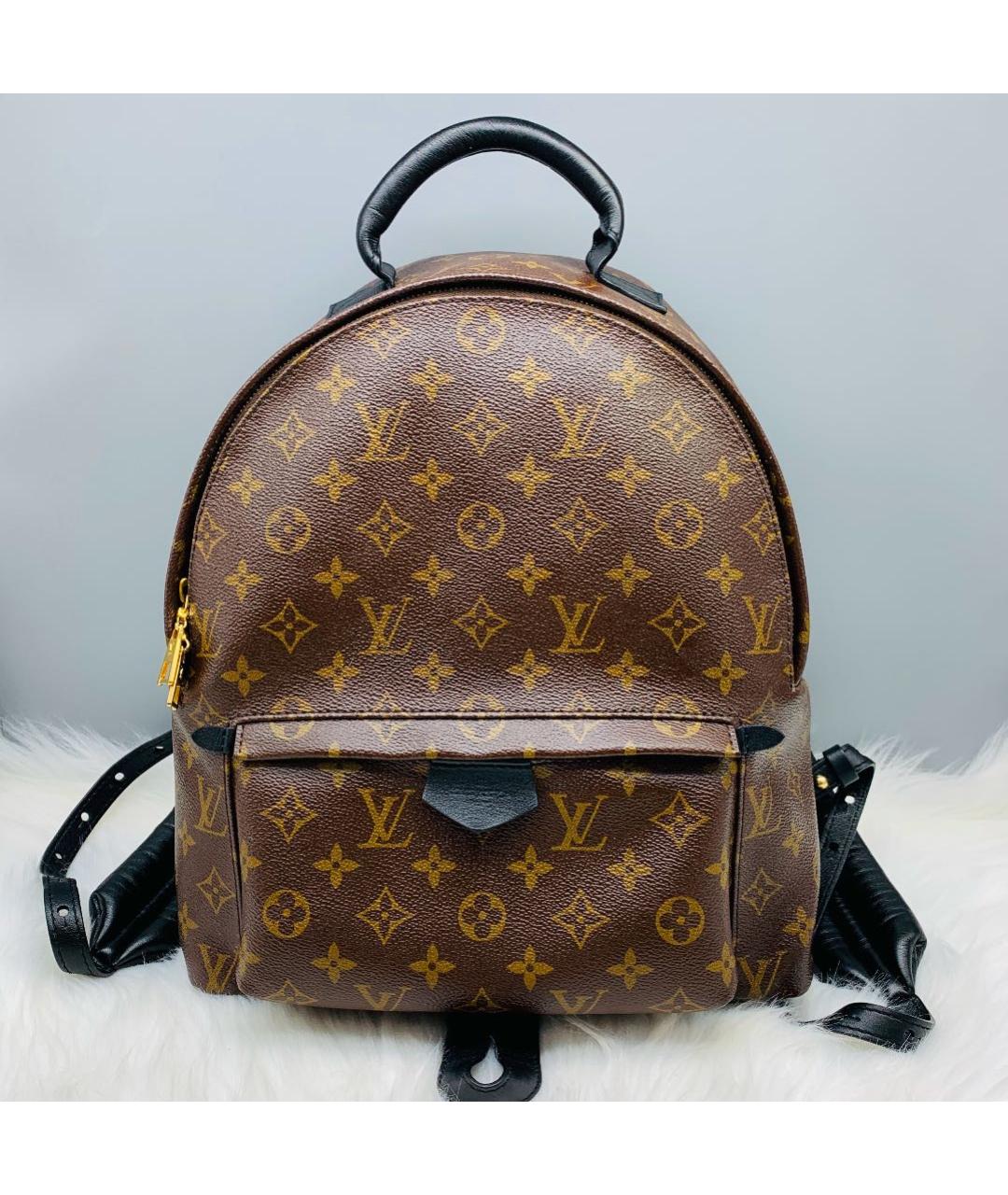 LOUIS VUITTON Коричневый рюкзак, фото 8