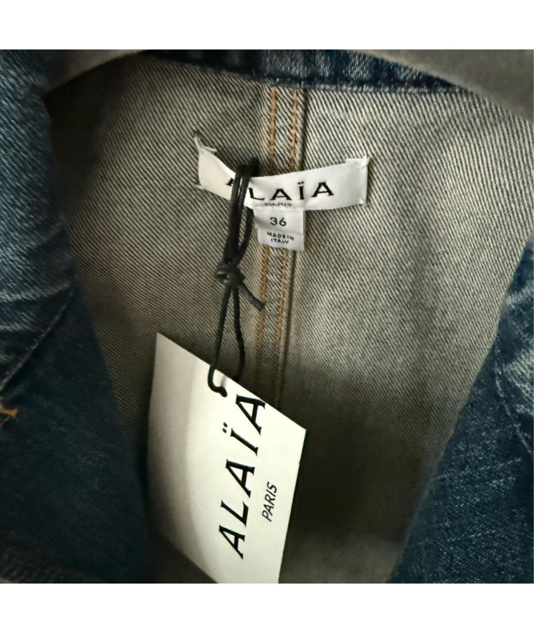 ALAIA Деним куртка, фото 4