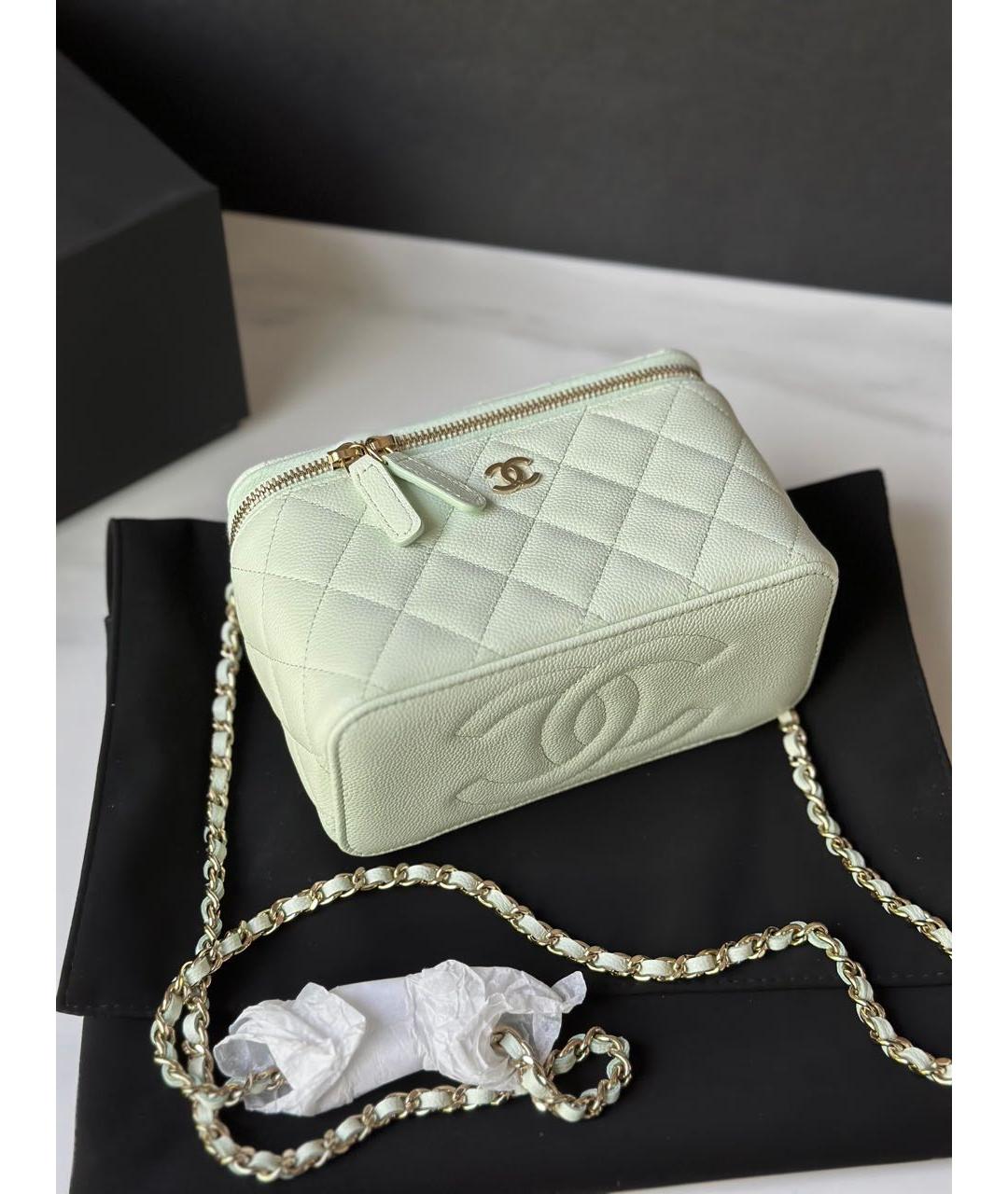 CHANEL Кожаная сумка через плечо, фото 4