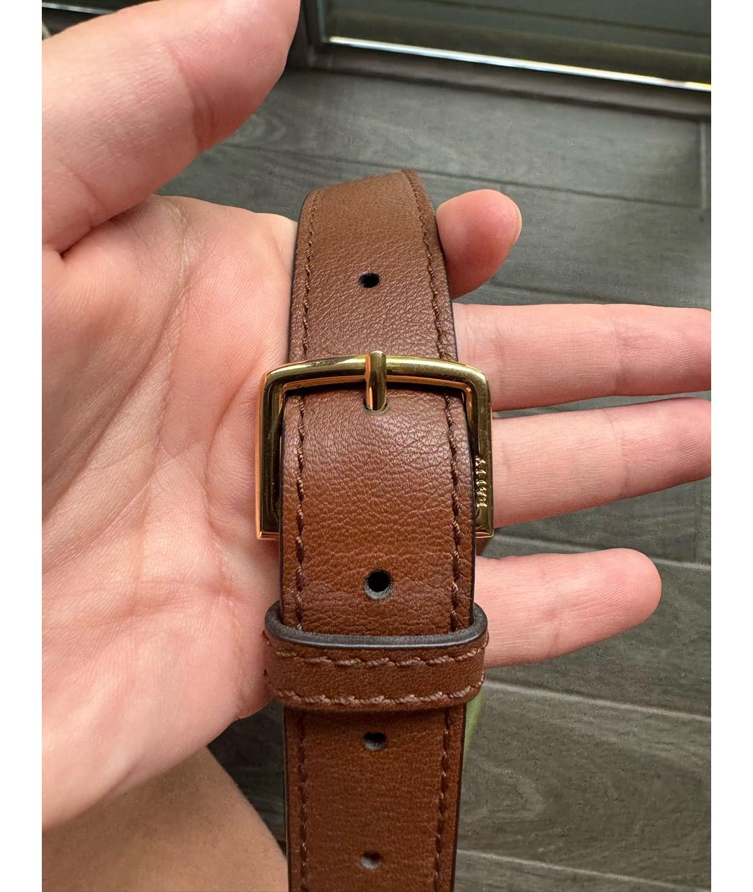 BALLY Коричневая кожаная сумка через плечо, фото 3