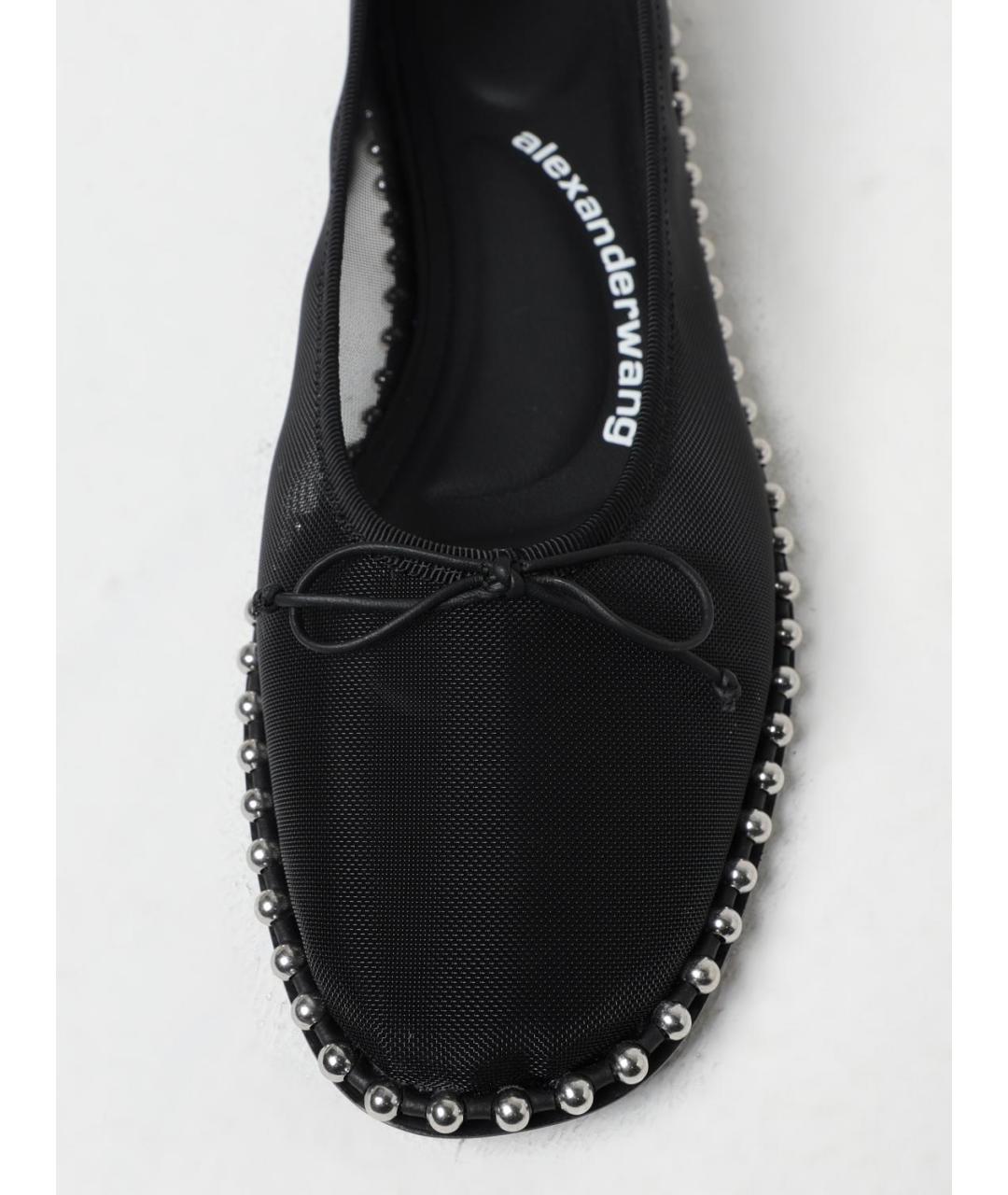 ALEXANDER WANG Черные балетки, фото 4
