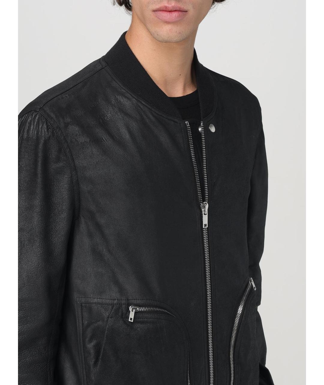 RICK OWENS Черная куртка, фото 6