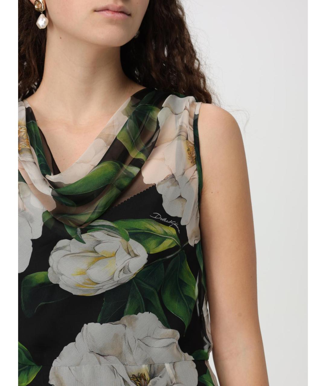 DOLCE&GABBANA Мульти платье, фото 5