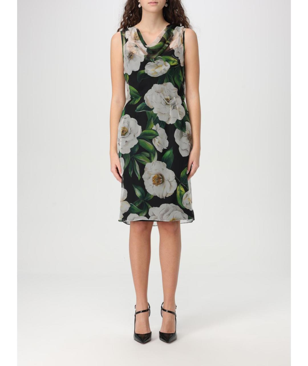 DOLCE&GABBANA Мульти платье, фото 2