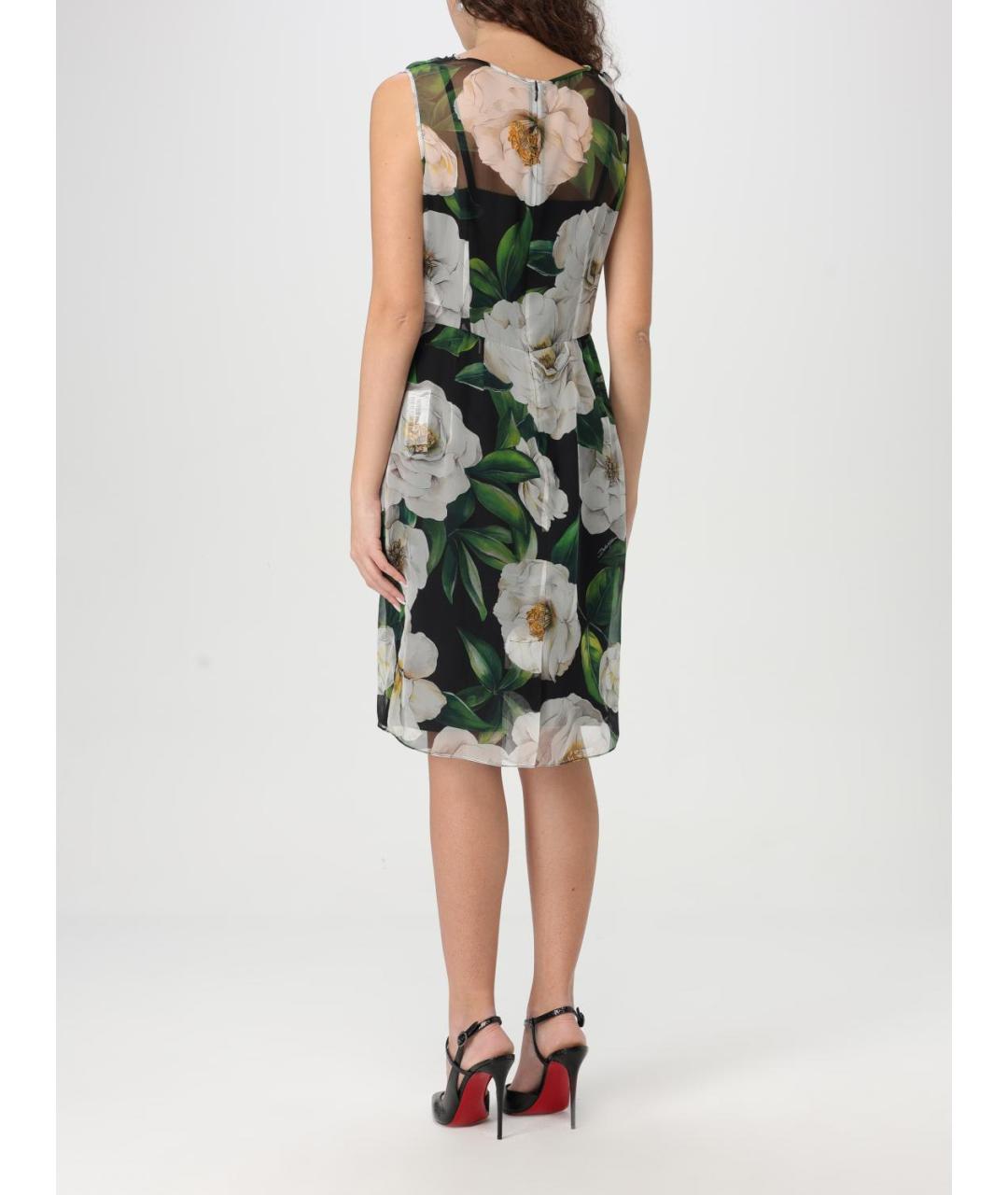 DOLCE&GABBANA Мульти платье, фото 3