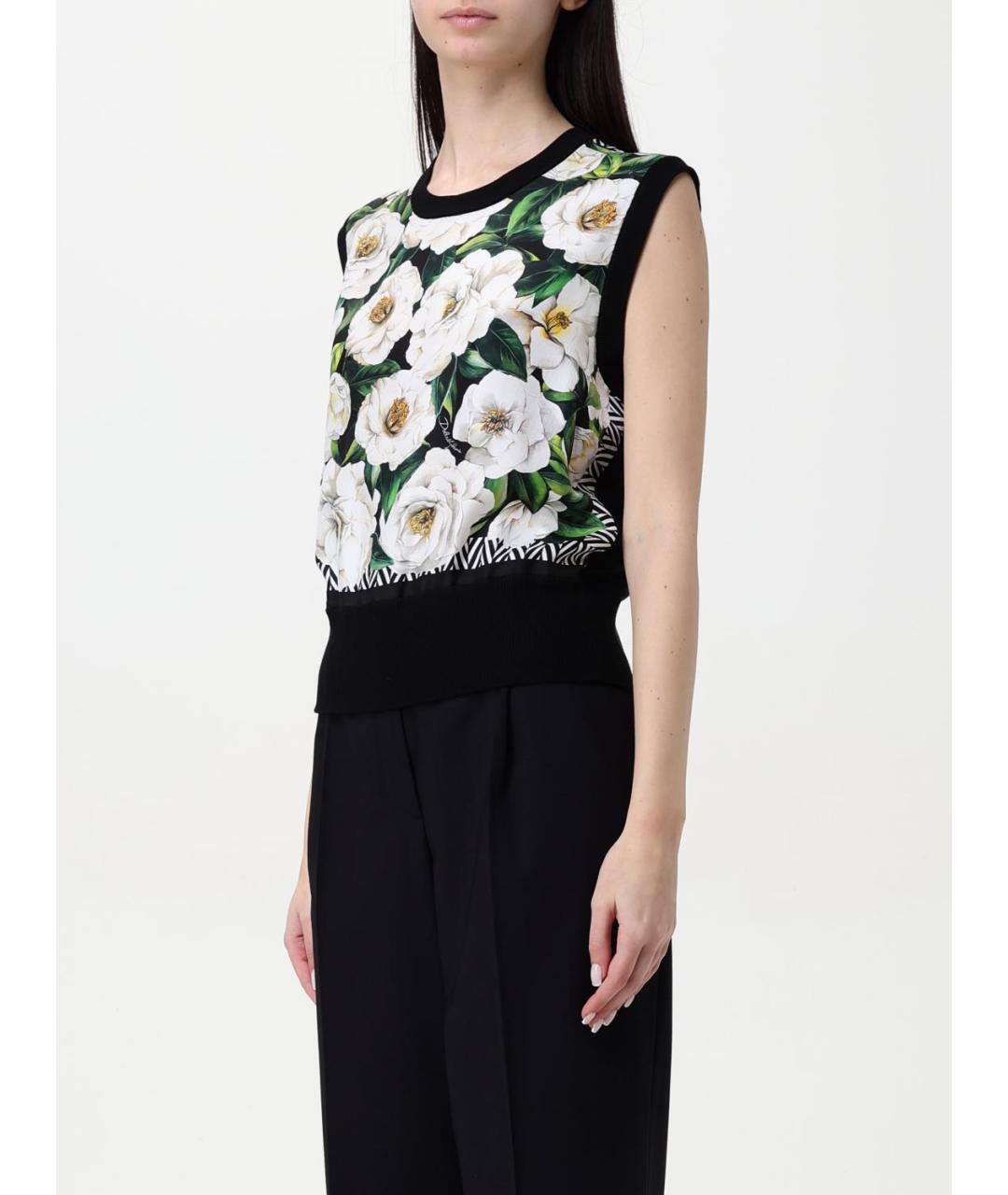 DOLCE&GABBANA Мульти майка, фото 5