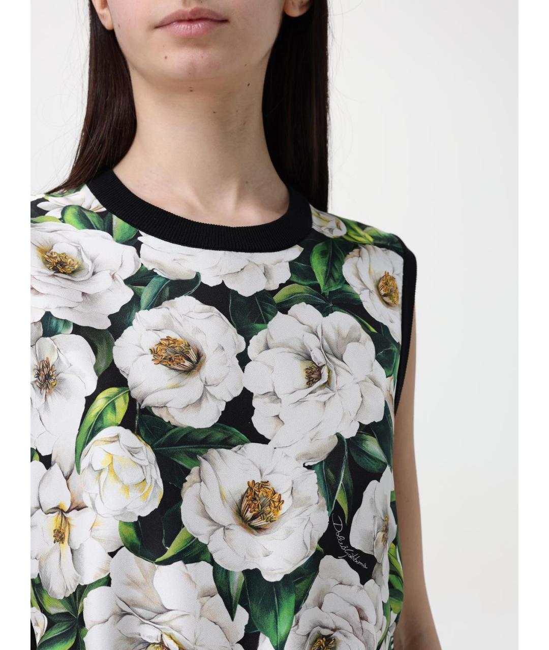 DOLCE&GABBANA Мульти майка, фото 6