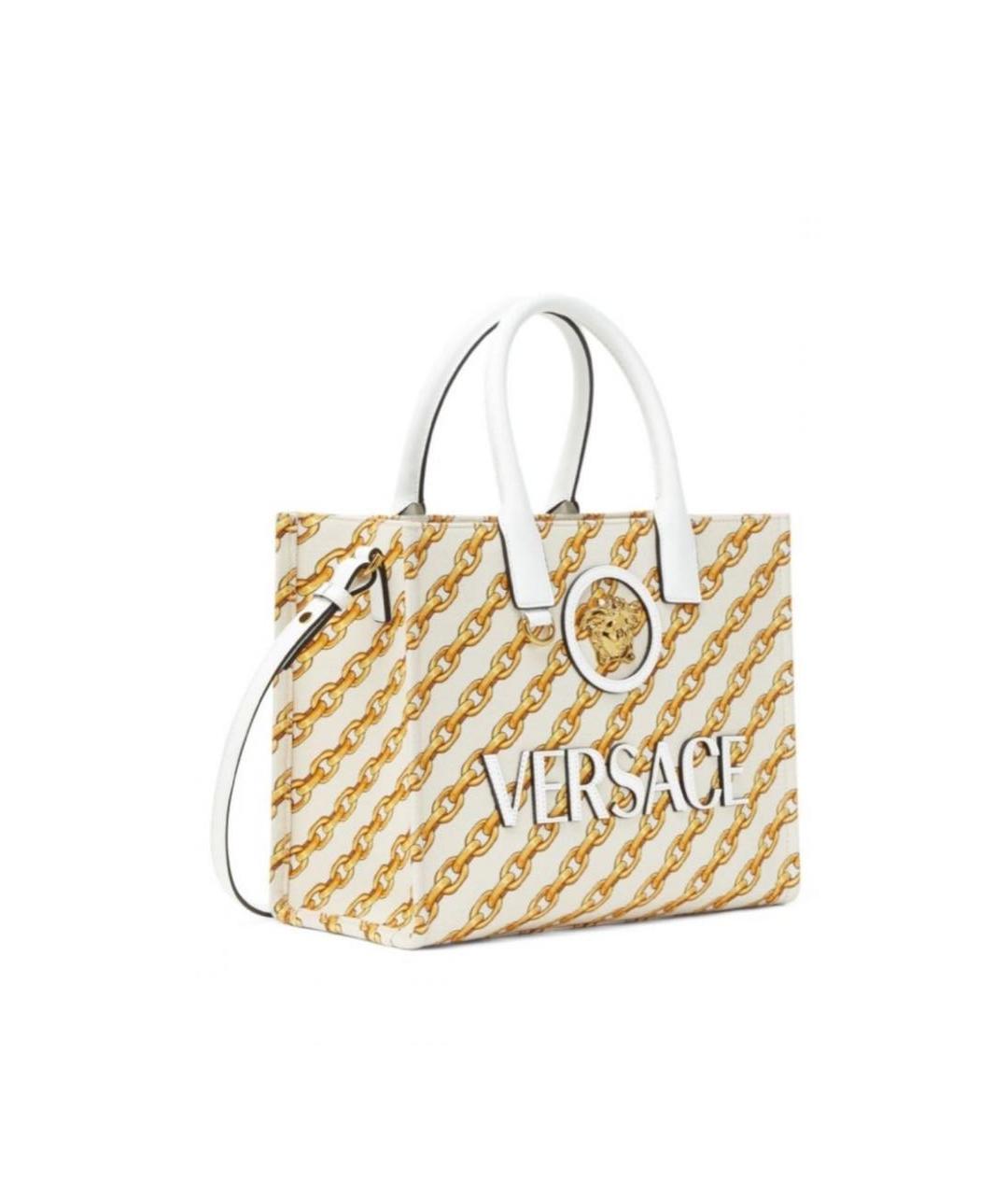 VERSACE Мульти хлопковая сумка тоут, фото 2