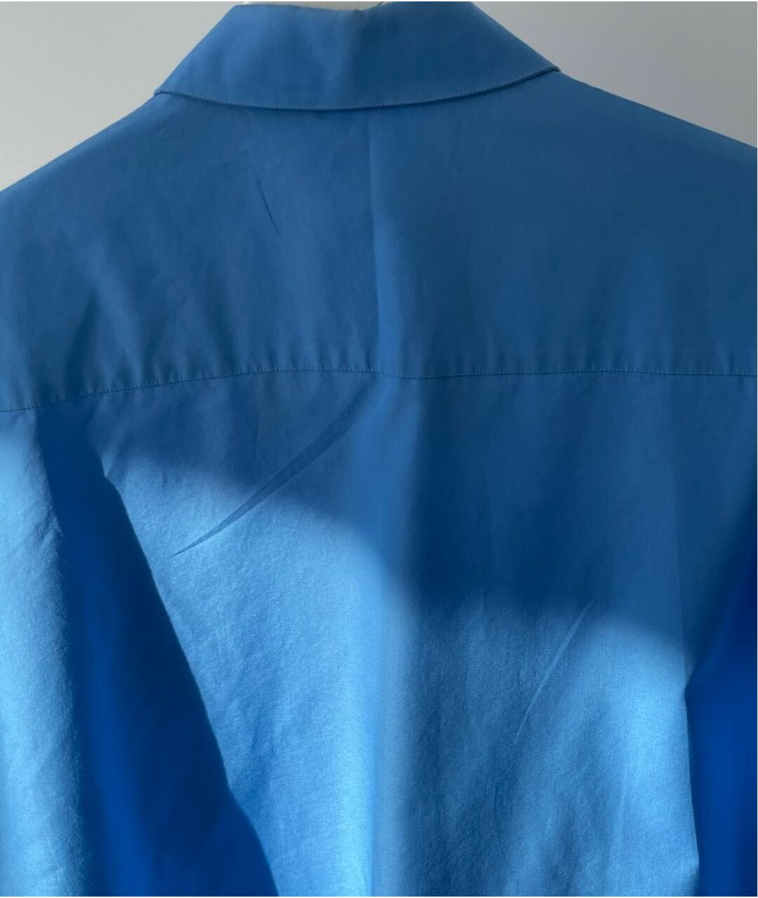 NO. 21 Синяя хлопковая рубашка, фото 8