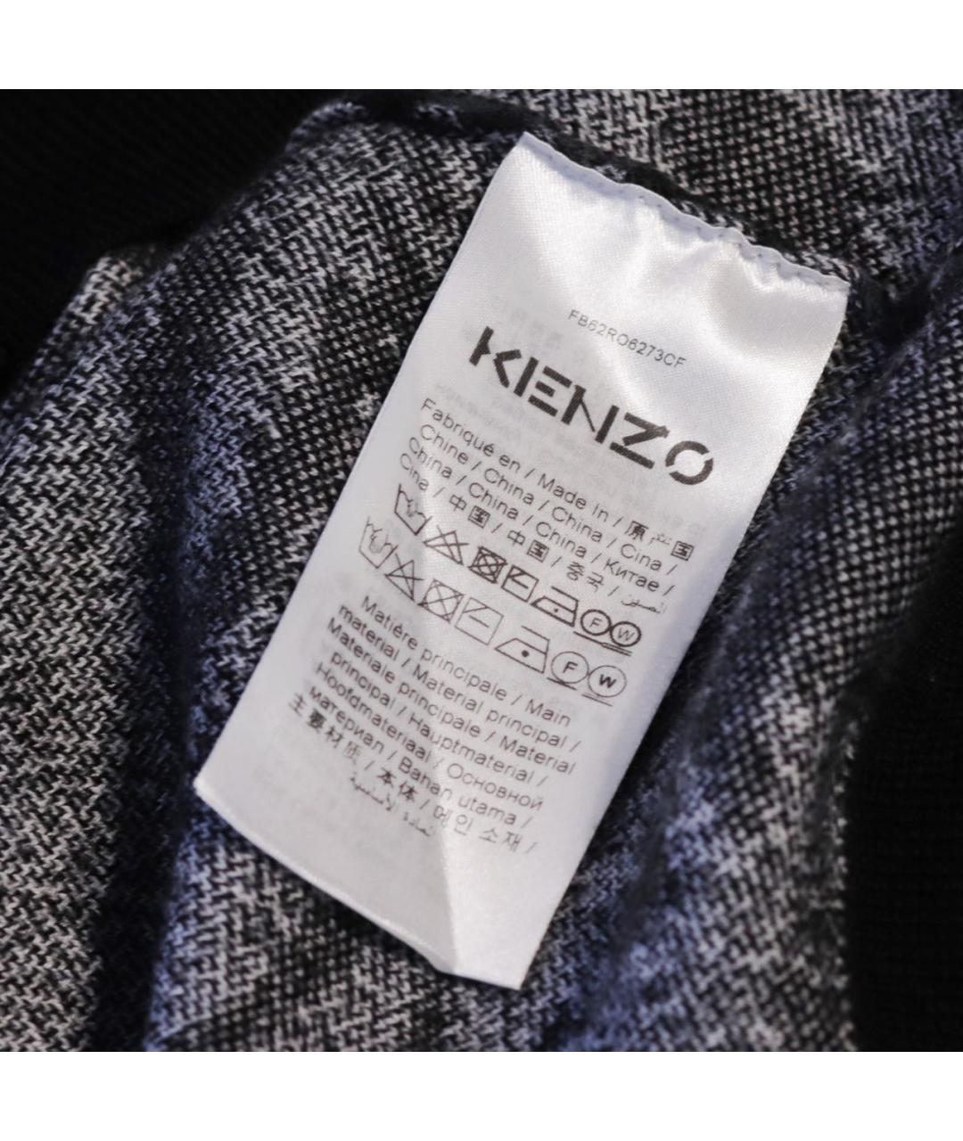 KENZO Мульти шерстяное повседневное платье, фото 6