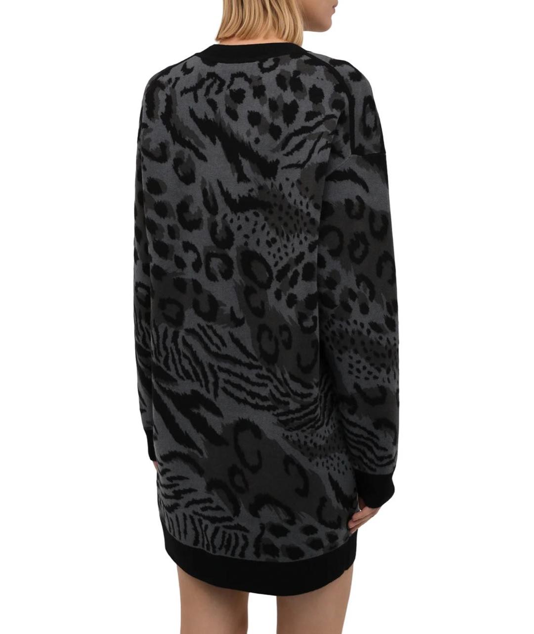 KENZO Мульти шерстяное повседневное платье, фото 8